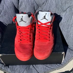 Retro Red Suede Air Jordan’s